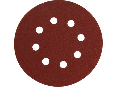 Brúsny papier na suchý zips kruhový s otvormi