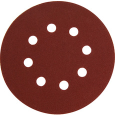 Brúsny papier na suchý zips kruhový s otvormi