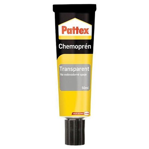 Lepidlo Pattex® Chemoprén Transparent, 50 ml