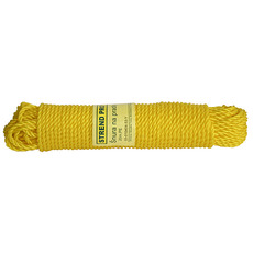 Snura Cloth-Line 20 m, PE, žltá