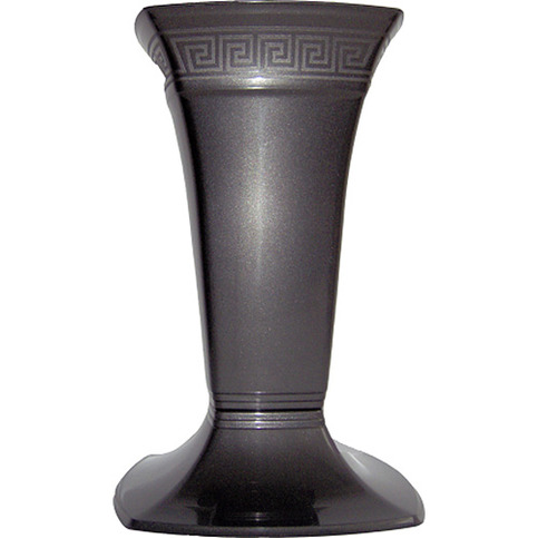 Vaza LA527-04 ETNA 195x195x300 mm, čierna, s podstavcom